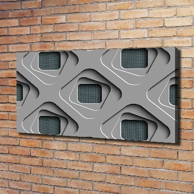Quadro stampa su tela Astrazione 3D