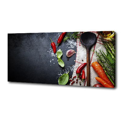 Foto quadro su tela Ingredienti