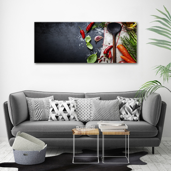 Foto quadro su tela Ingredienti