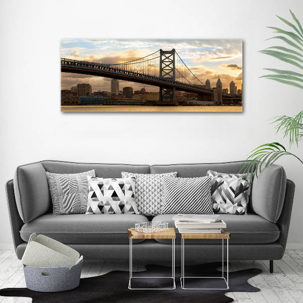 Foto quadro su tela Ponte di Filadelfia