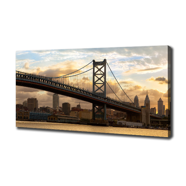 Foto quadro su tela Ponte di Filadelfia