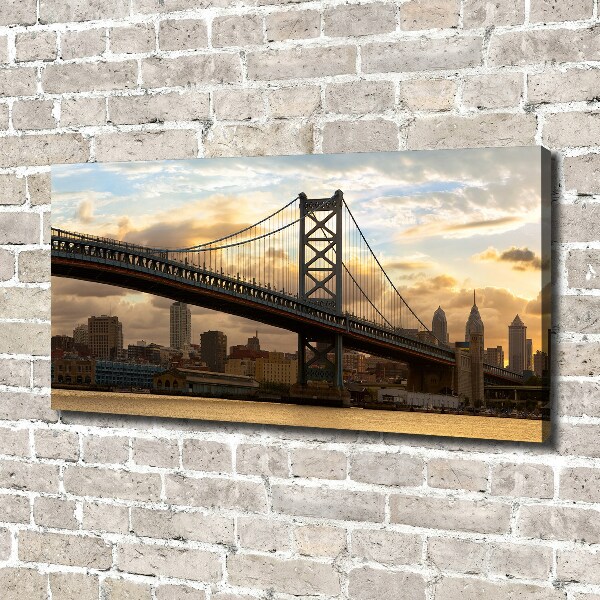 Foto quadro su tela Ponte di Filadelfia