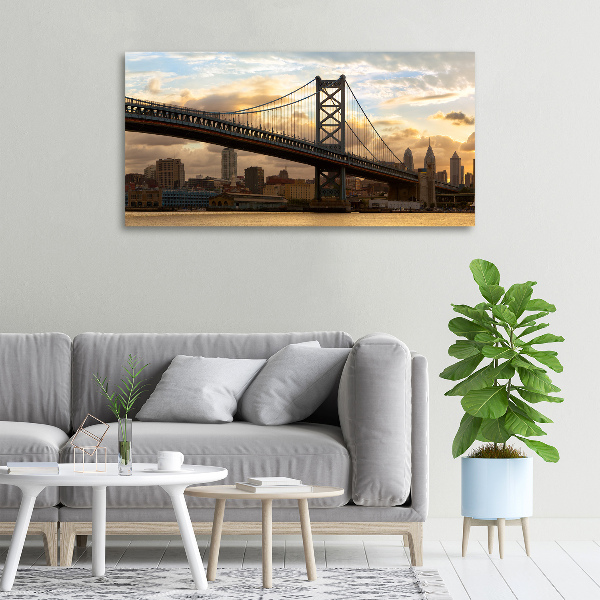 Foto quadro su tela Ponte di Filadelfia