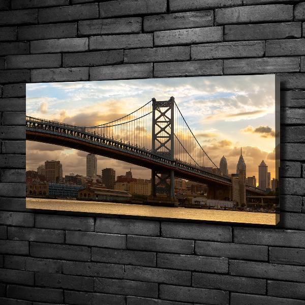 Foto quadro su tela Ponte di Filadelfia