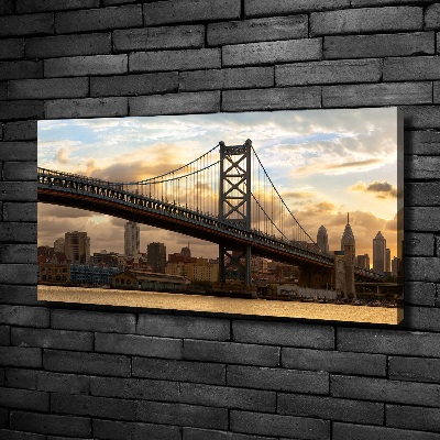 Foto quadro su tela Ponte di Filadelfia