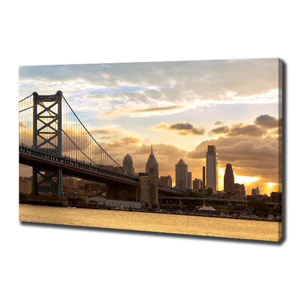 Foto quadro su tela Ponte di Filadelfia