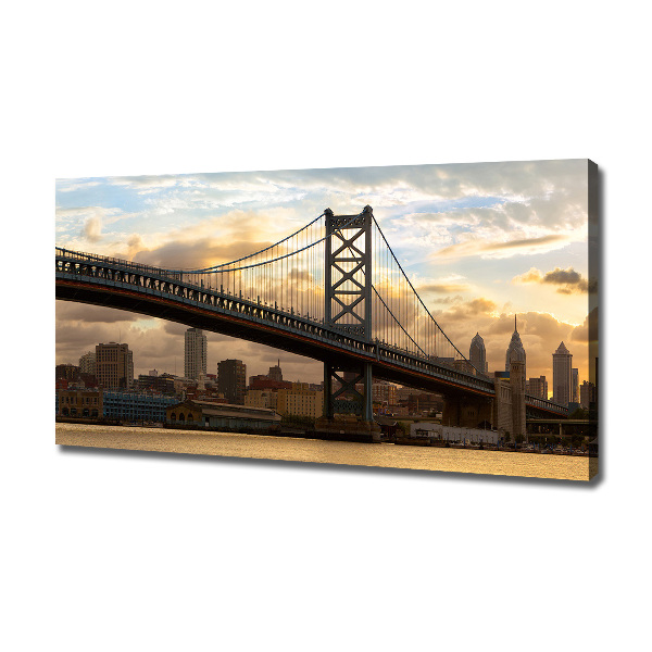 Foto quadro su tela Ponte di Filadelfia