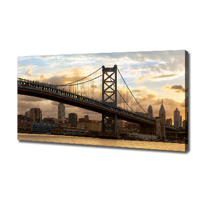 Foto quadro su tela Ponte di Filadelfia