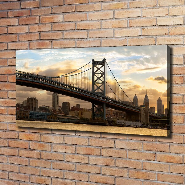 Foto quadro su tela Ponte di Filadelfia