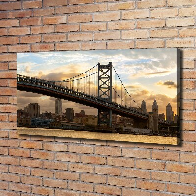 Foto quadro su tela Ponte di Filadelfia