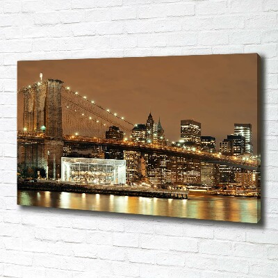 Quadro stampa su tela Manhattan, New York