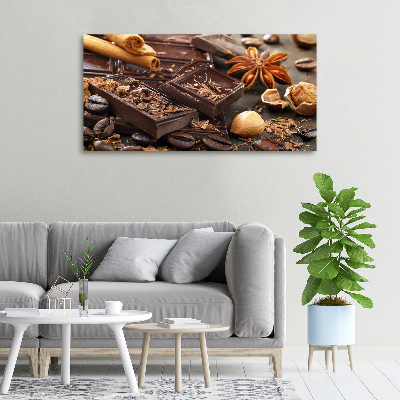 Quadro stampa su tela Cioccolato