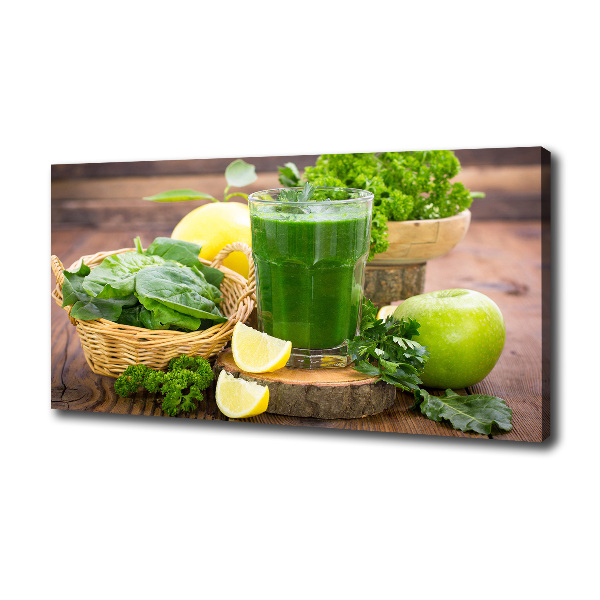 Quadro su tela Cocktail verde