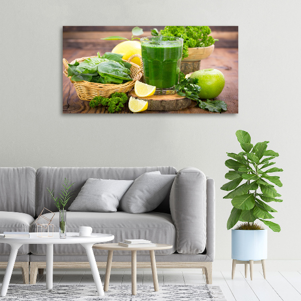 Quadro su tela Cocktail verde