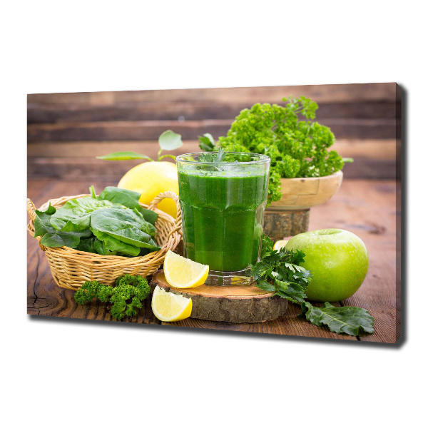 Quadro su tela Cocktail verde