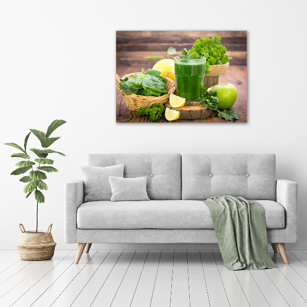 Quadro su tela Cocktail verde