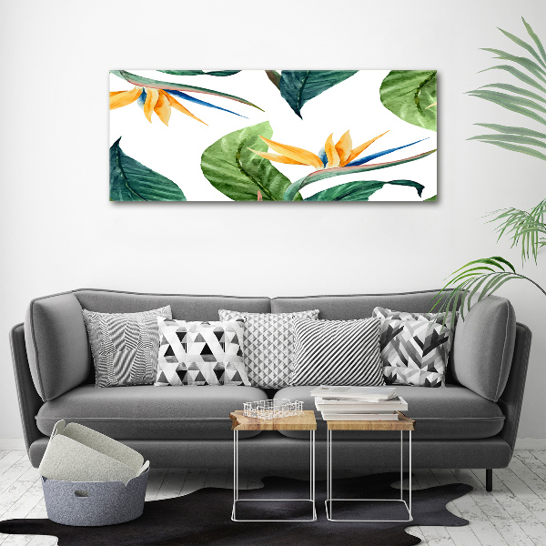 Foto quadro su tela Fiori tropicali