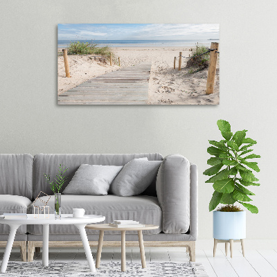 Quadro su tela Spiaggia