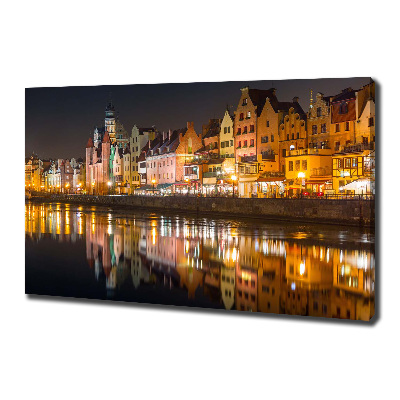 Quadro stampa su tela Danzica, Polonia