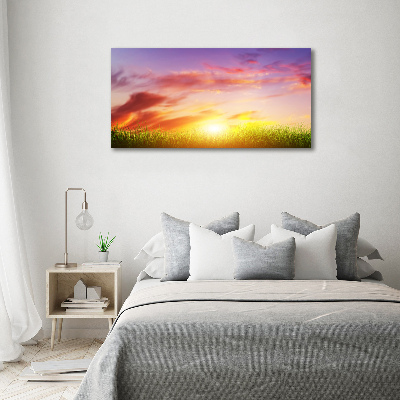 Foto quadro su tela Tramonto