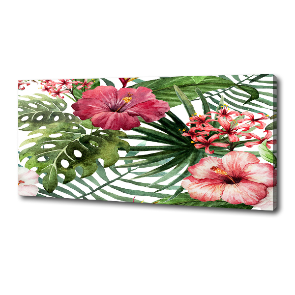 Quadro su tela Fiori tropicali