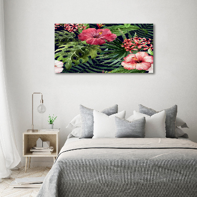 Foto quadro su tela Fiori tropicali