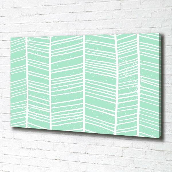 Foto quadro su tela Motivo a spina di pesce