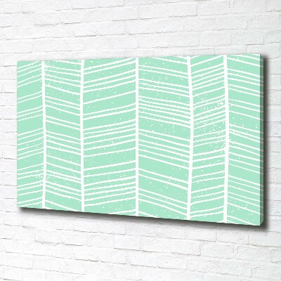 Foto quadro su tela Motivo a spina di pesce