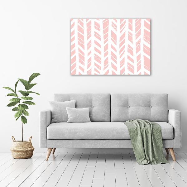 Quadro stampa su tela Motivo a spina di pesce