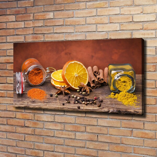 Quadro su tela Miscela di spezie