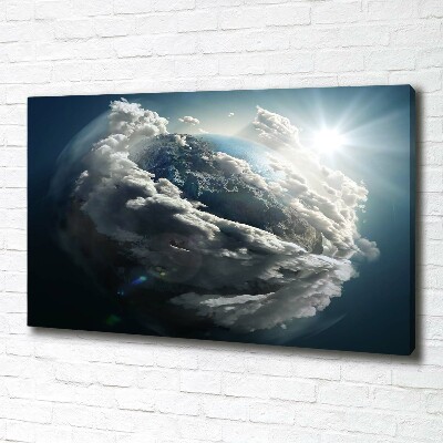 Foto quadro su tela Pianeta Terra