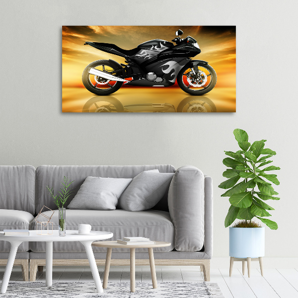 Quadro su tela Motocicletta