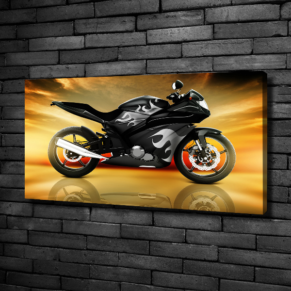 Quadro su tela Motocicletta