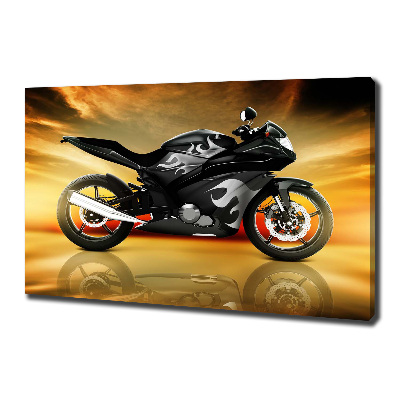 Quadro su tela Motocicletta