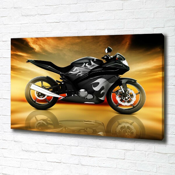 Quadro su tela Motocicletta