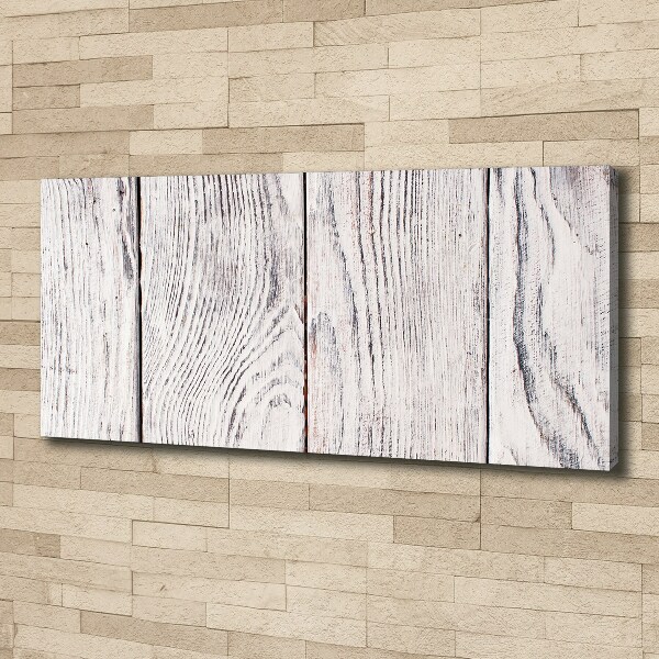 Foto quadro su tela Parete in legno