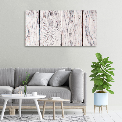 Foto quadro su tela Parete in legno
