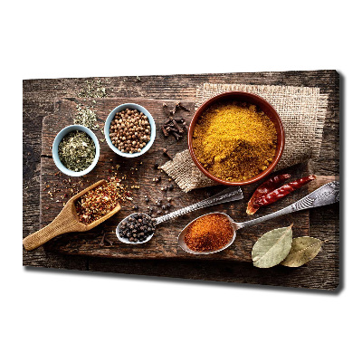 Quadro stampa su tela Miscela di spezie