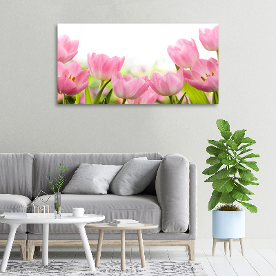 Foto quadro su tela Giardino rosa