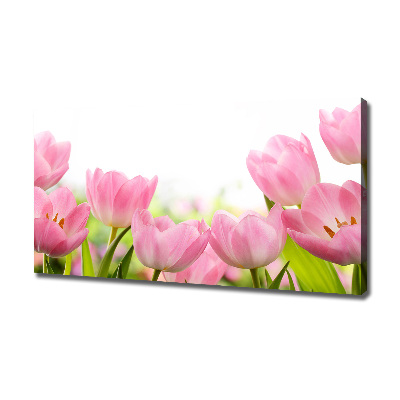 Foto quadro su tela Giardino rosa