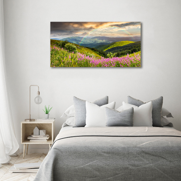 Foto quadro su tela Paesaggio montano
