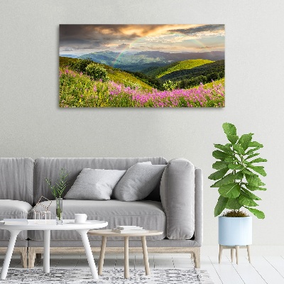 Foto quadro su tela Paesaggio montano