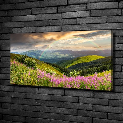 Foto quadro su tela Paesaggio montano