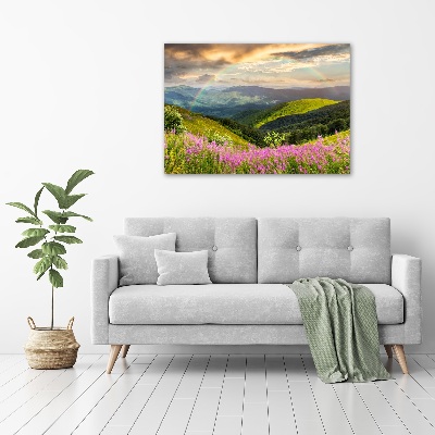 Foto quadro su tela Paesaggio montano