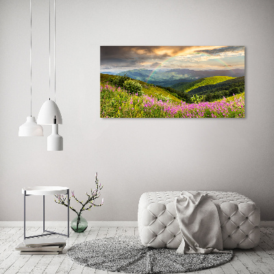 Foto quadro su tela Paesaggio montano
