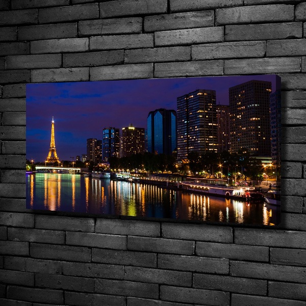 Quadro su tela Parigi di notte