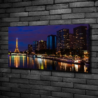 Quadro su tela Parigi di notte