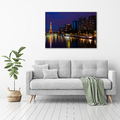 Quadro su tela Parigi di notte