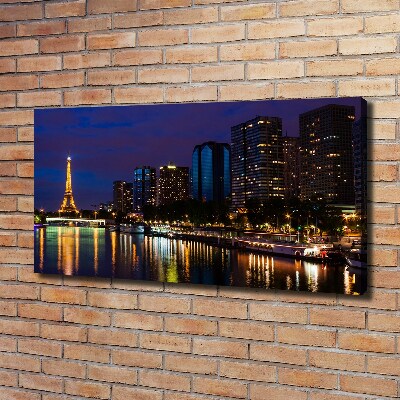 Quadro su tela Parigi di notte