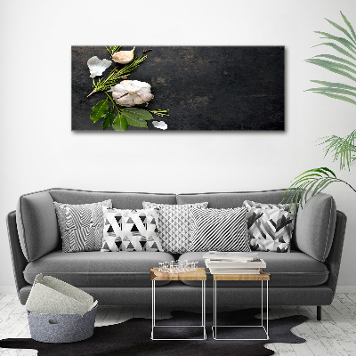 Quadro stampa su tela Aglio